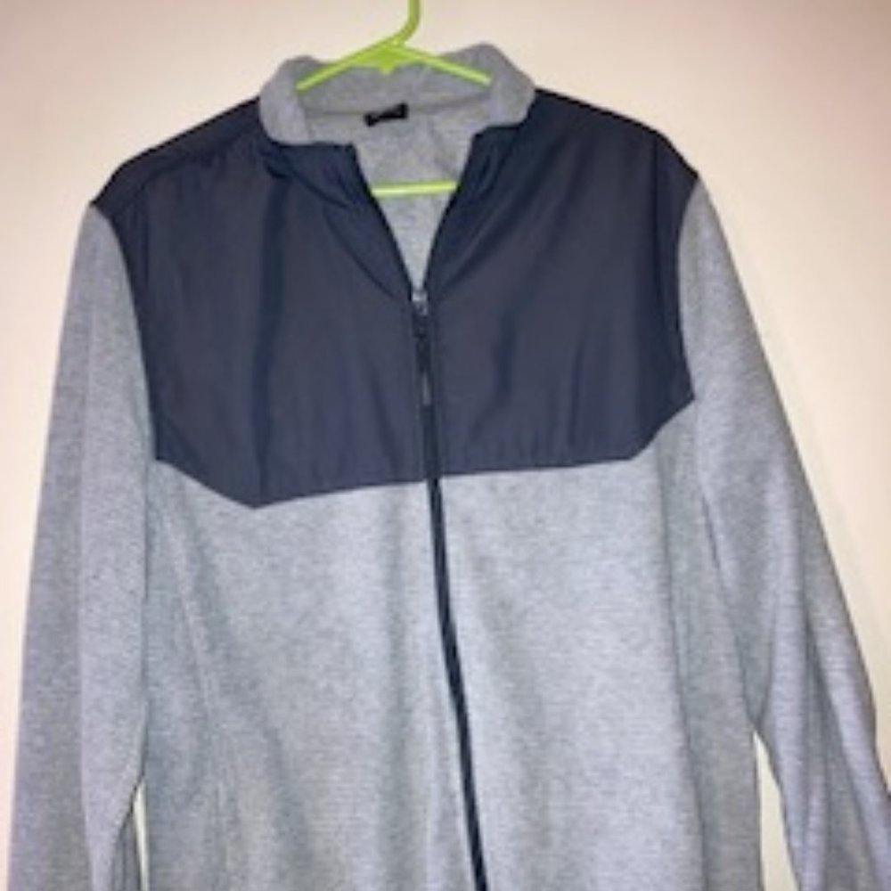 Men's Zip-Up Athletic Works Jacket Size Large